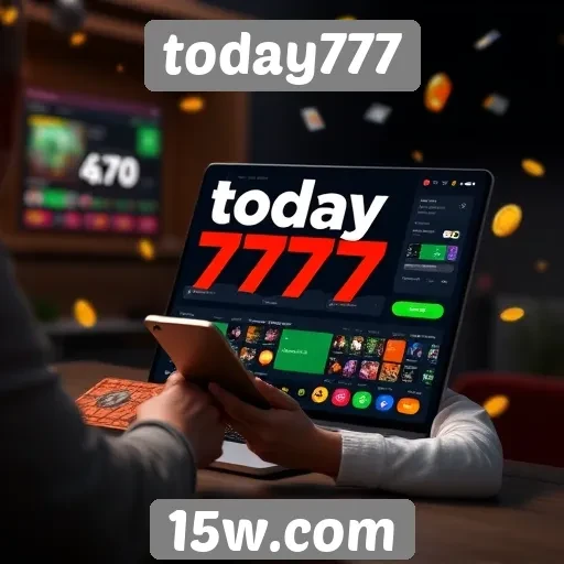 Experiência de usuário no site today777