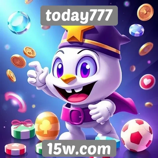 Variedade de jogos disponíveis no today777